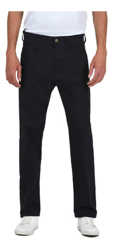 Pantalón Hombre Jean Cut Straight Fit Negro Dockers