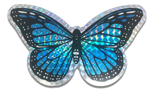 Iman Holografico Para Puerta Frigorifico Diseño Mariposa 6.0