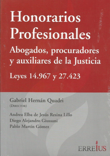 Honorarios Profesionales Quadri