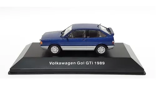 Miniatura Volkswagen Gol Gti 1989 Rebaixado Metal 1:43