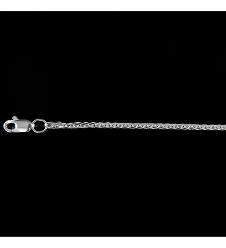 Cadena Mujer Espiga 1mm-50cm Plataley.925 Duodeluxejoyas®