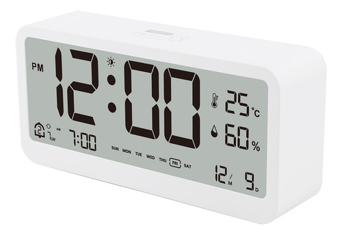 Alarm Clock Auto-dimming, Adjustable Digital Mode 8001-en