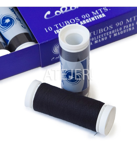 Imagen 5 de 6 de Hilo De Poliester Marca Corona X 10 Bobinas De 90 Mts C/u