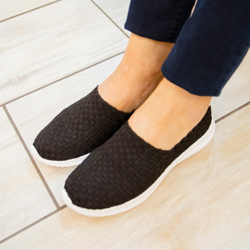 Imagen 4 de 10 de Zapatilla Sky Blue 206784 Mujer Liviana Elastico
