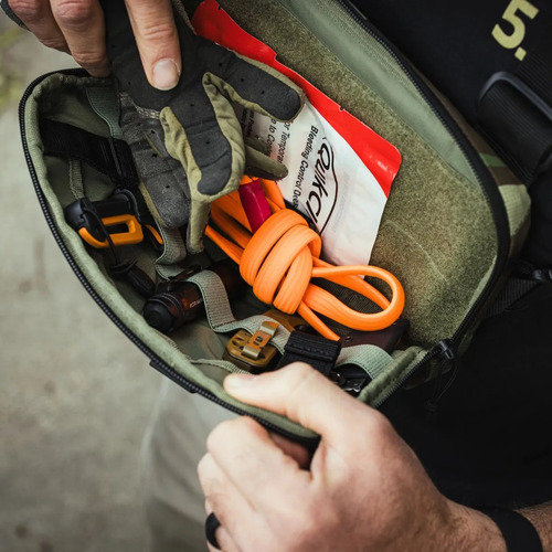 5.11 Tactical Skyweight Survival Chest Pack Verde Claro L (Usado)