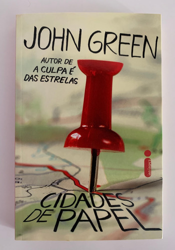 Livro Cidades De Papel (2013) John Green 1ª Edição Nacional!
