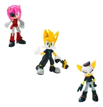 Comprar Sonic Prime Muñeco Figuras X3 Coleccionables 6cm En Blister