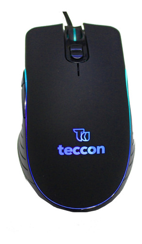 Mouse Gamer SWORD SHADOW RGB Com Fio Conexão Usb Teccon M710 6400dpi Cor Preto Atacado