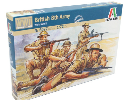 British 8th Army (wwii) By Italeri # 6077  1/72