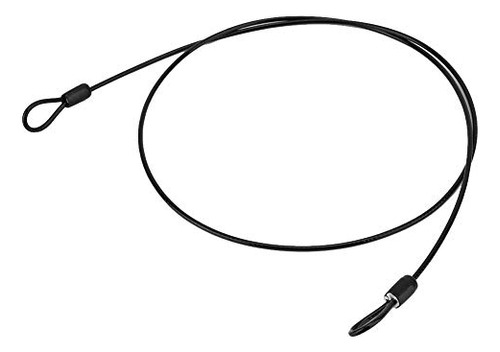 Cable De Seguridad De Acero Inoxidable Para Scooter (negro)