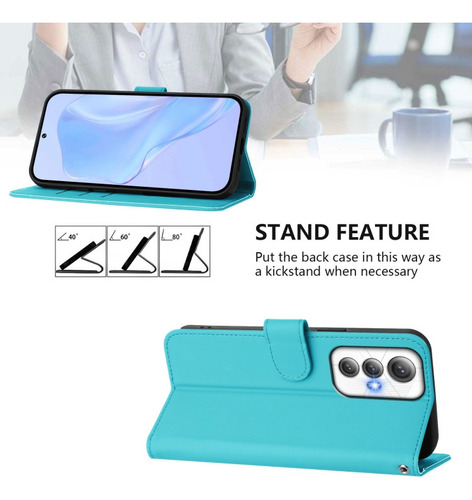 Funda De Poliuretano De Color Liso Para Cubot Max 5
