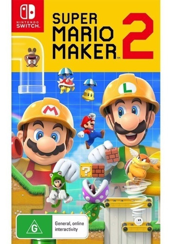 Super Mario Maker 2 Nintendo Switch Fisico En Stock! Ade