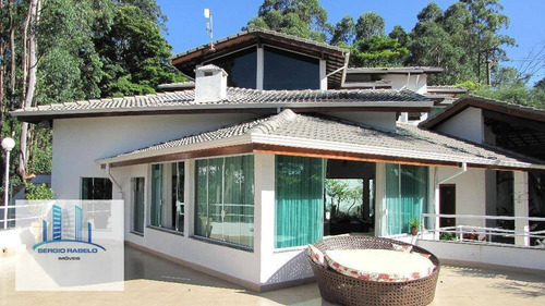 Imagem 2 de 16 de Casa Com 4 Dormitórios, 594 M² - Venda Por R$ 2.600.000,00 Ou Aluguel Por R$ 13.000,00/mês - Serra Dos Lagos - Cajamar/sp - Ca0092