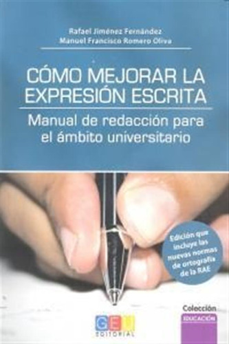 Como Mejorar La Expresion Escrita - Jimenez,rafael