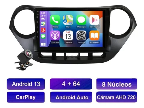 Qp Estéreo Hyundai I10 4+64 Carplay Android Auto 8core