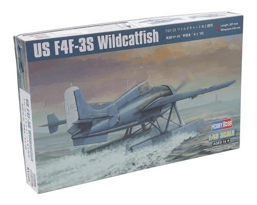 Hobbyboss 81729 Wildcatfish F4 Hidroavión 1/48 Maqueta Armar