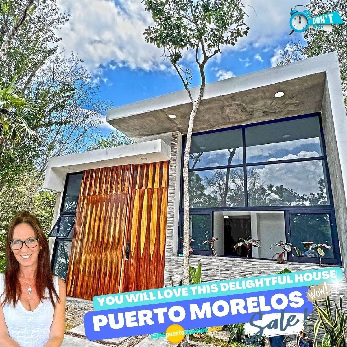 Hermosa Casa De 1 Nivel Con Alberca En Venta Puerto Morelos Quintana Roo Mexico