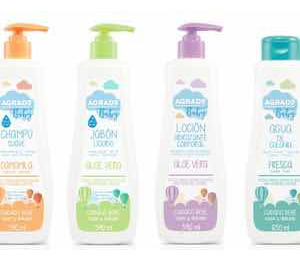 Set De Higiene Bebé Agrado Baby Shampoo Loción Colonia Jabón