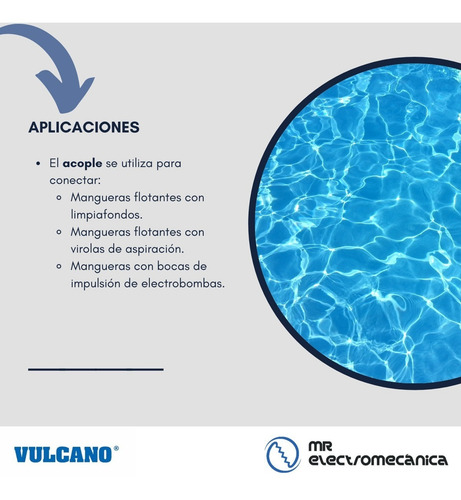 Imagen 5 de 10 de Kit Vulcano Pileta Hormigón: Skimmer 38 Cm. + Accesorios