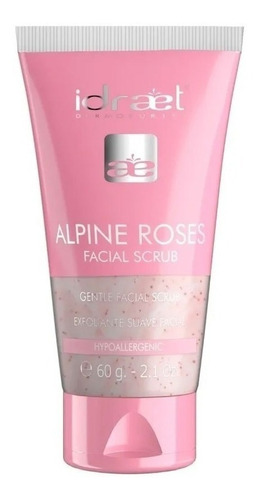 Exfoliante Facial Suave Alpine Roses Scrub 60gr Idraet