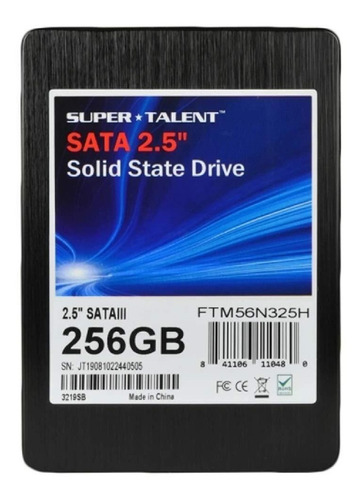 Disco Ssd Supertalent Teradrive 256gb 2.5 Ftm56n325h