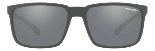 Arnette Gafas De Sol Unisex Marco Gris Mate, Lentes De Gris,