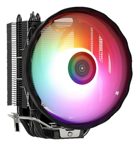 Cooler Cpu Gamer Intel Rave 4 120mm 1800rpm Argb Amd LED RGB
