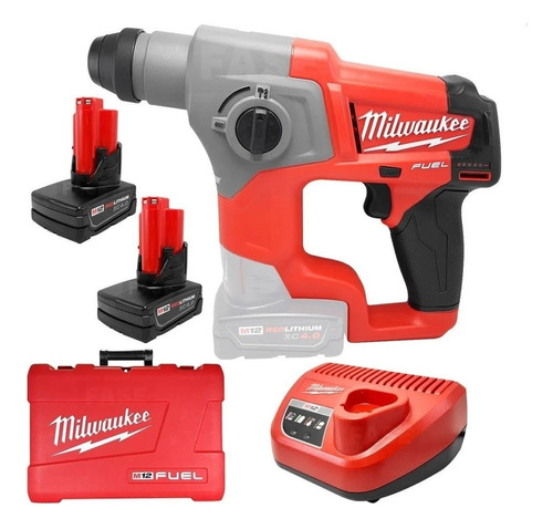 Martillo Rotomartillo A Bateria Milwaukee M12 Fuel 2416-259a