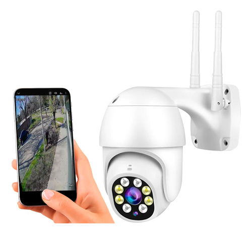 Camara Wifi Exterior Ip Domo Seguridad Inalambrica Microfono