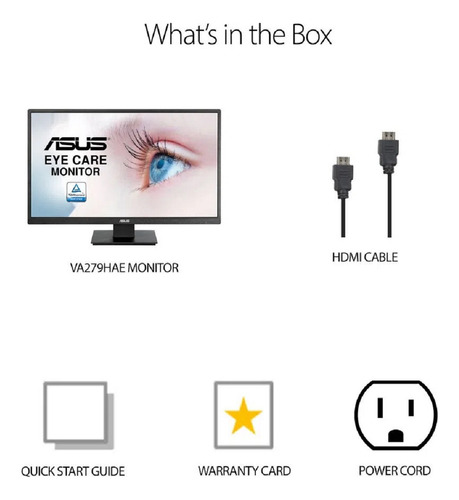 Monitor Asus Va279hae 27 Fullhd Ips 75hz Freesync- Boleta