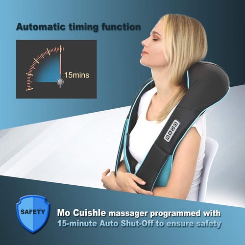 Masajeador De Cuello Mo Cuishle Con Shiatsu Térmico En La Es