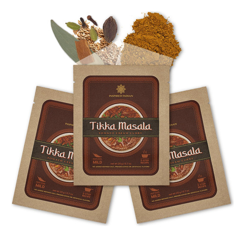 Tikka Masala Y Kit De Especias Enteras  Condimento Tikka De
