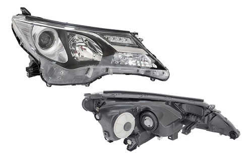 Farola Derecha Led Toyota Rav4 2013 Al 2015