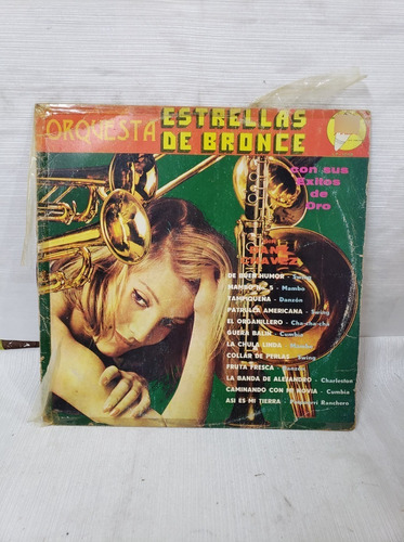 Orquesta Estrellas De Bronce Con Sus Éxitos De Oro Disco Lp