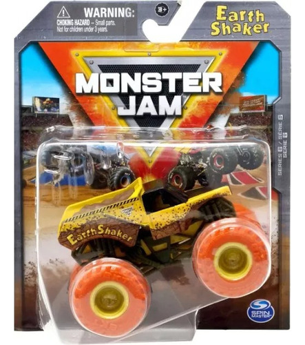 Spin Master Monster Jam Earth Shaker 1:64 Autito Serie 6