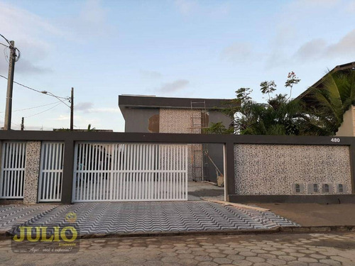 Entrada A Partir De R$ 20 Mil E Saldo Financiado!sobrado Com 2 Suítes, 68 M² Por R$ 204.000 - America - Mongaguá/sp - So0862