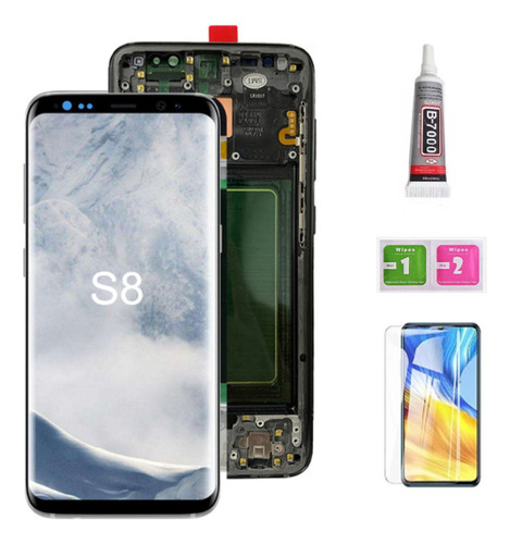 A Pantalla Tft Lcd+marco Para Samsung S8 G950fwskl 5.6