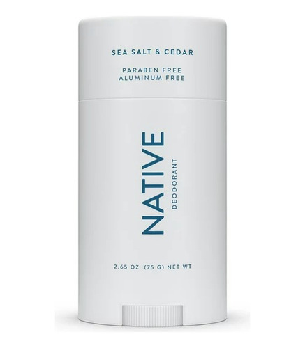 Desodorante Native Sea Salt & Cedar, Barra De 75gr