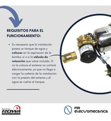Imagen 4 de 10 de Control Automático De Presión De Agua Rowa Rpx