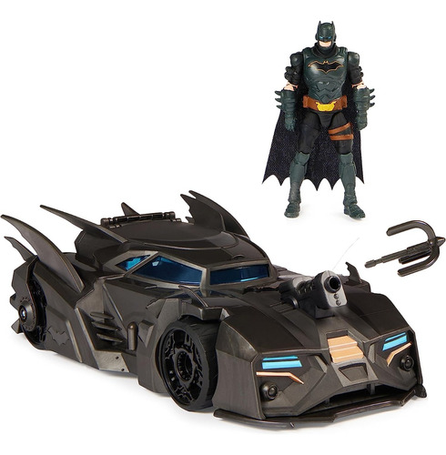 Muñecos Dc Comics Batman Crusader Batmobile Playset