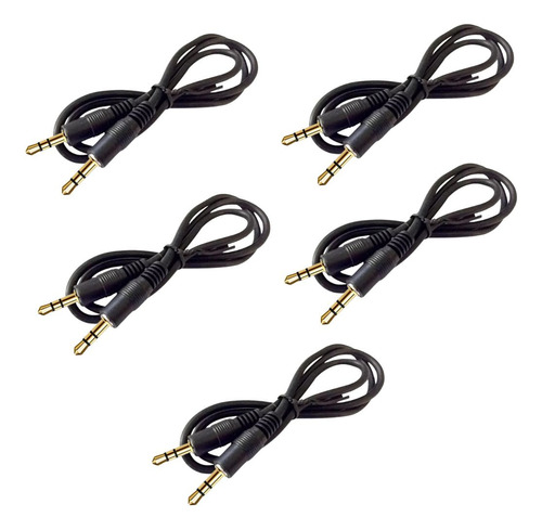 Cable Auxiliar 3,5mm  De 1,5metros Audio Anti-anudado Dinax 