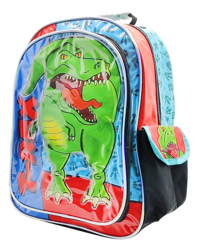 Mochila Dinosaurio Rex, 16 Espalda, Cresko - 12306 Color Dino Rex