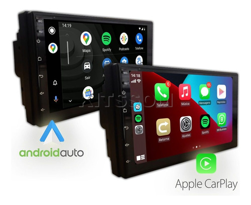 Multimídia Ford Fusion 2008 2009 2010 2011 2012 V2 Carplay
