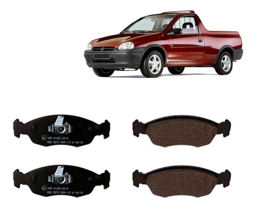 Pastillas Delanteras Para  Chevrolet Corsa Pickup  1998-2005