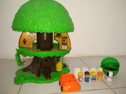 casa del arbol juguete retro