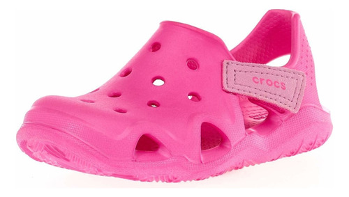 Crocs Swiftwater Wave Para Niñas - Talla C13 Us