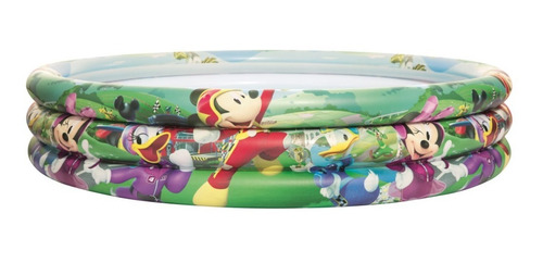 Imagen 2 de 2 de Piscina Inflable Mickey Mouse 1.22m X 25 Cm