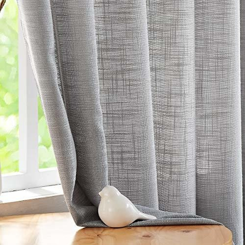 Fmfunctex Cortinas De Chapa Gris 45 Pulgadas De 1ys9h