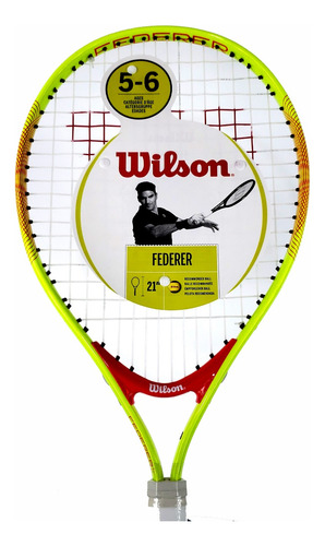 Raqueta Tenis Junior Wilson Federer  - N D G