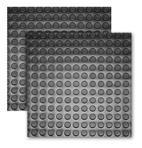 Imagem 1 de 9 de Piso Moeda Anti Derrapante 10m² - 40 Placas Frete Grátis